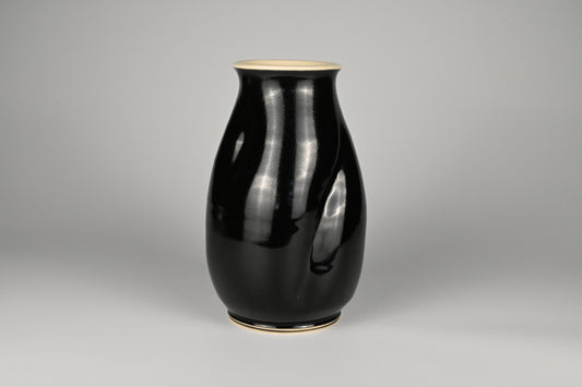 Black and White Large Vase - Eclipse Collection