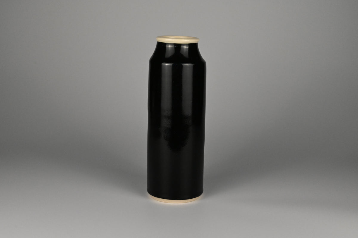 Black and White Large Vase - Eclipse Collection
