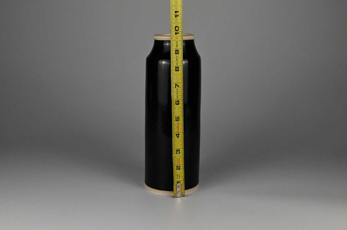 Black and White Large Vase - Eclipse Collection