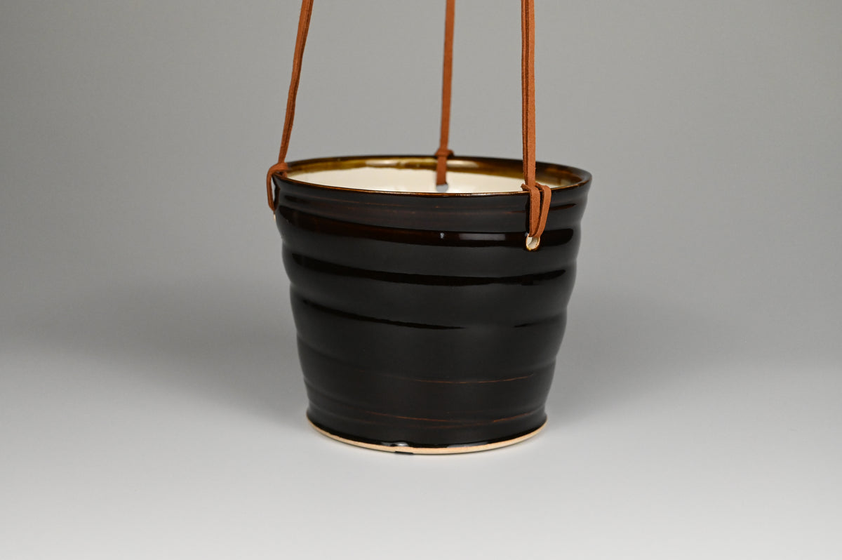 Hanging Planter - Temmoku Collection