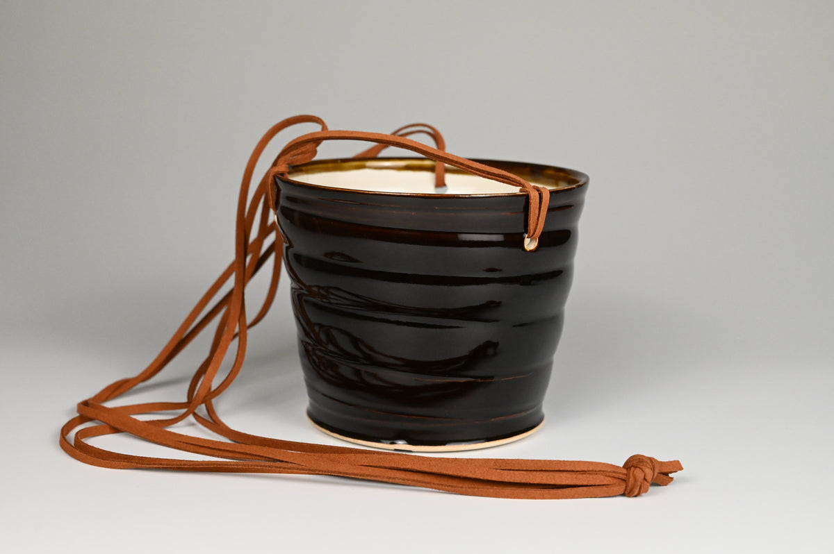 Hanging Planter - Temmoku Collection