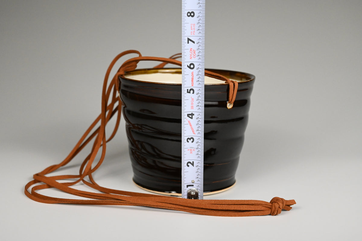 Hanging Planter - Temmoku Collection