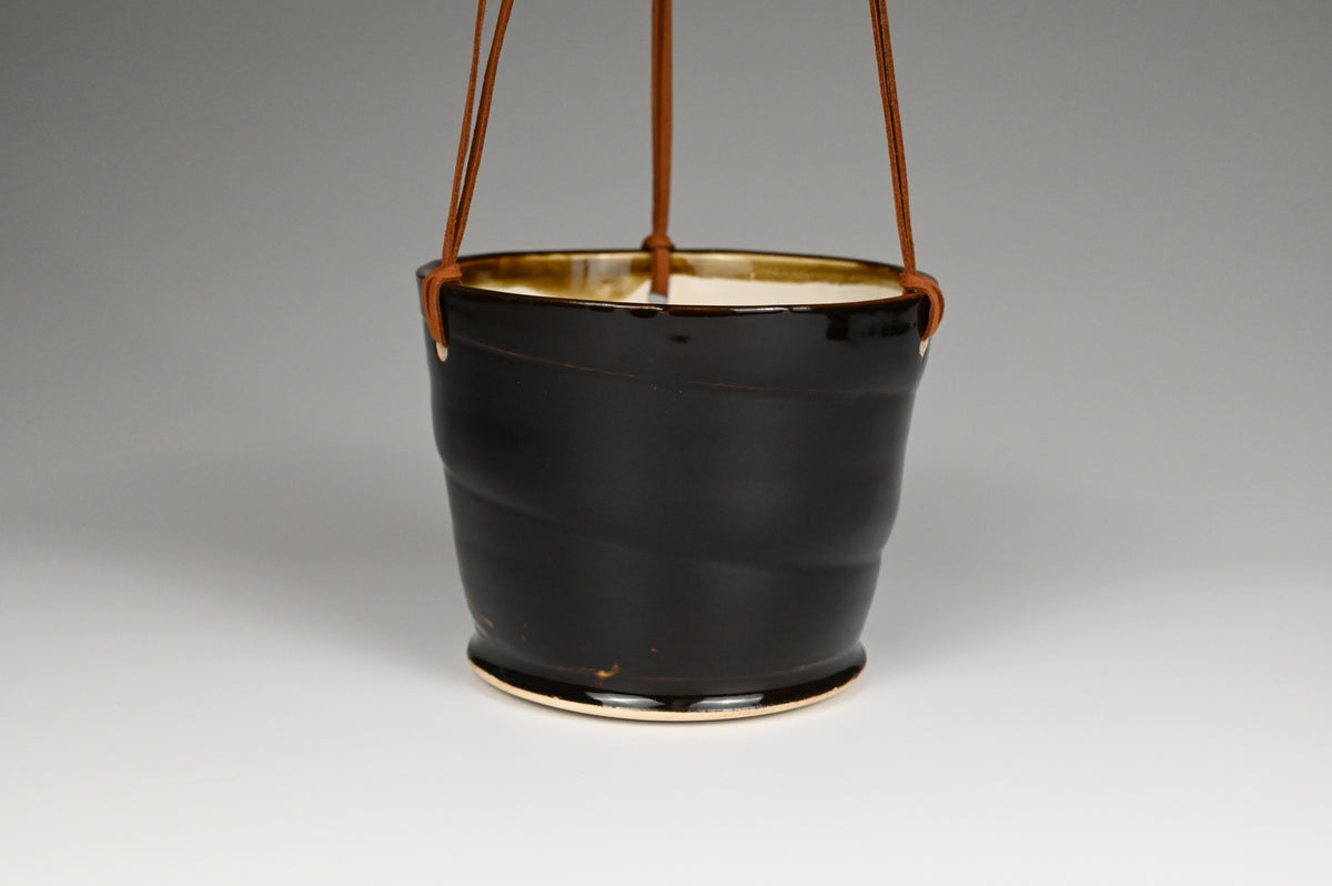 Hanging Planter - Temmoku Collection