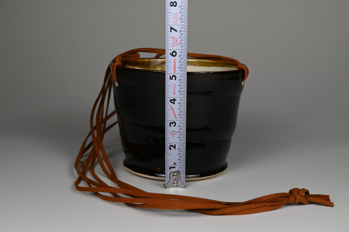 Hanging Planter - Temmoku Collection