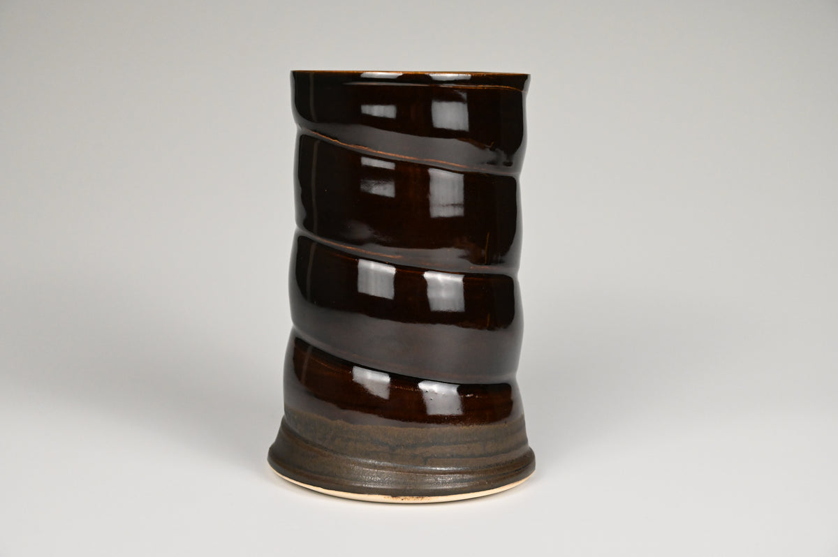 Vase / Utensil Holder - Temmoku Collection