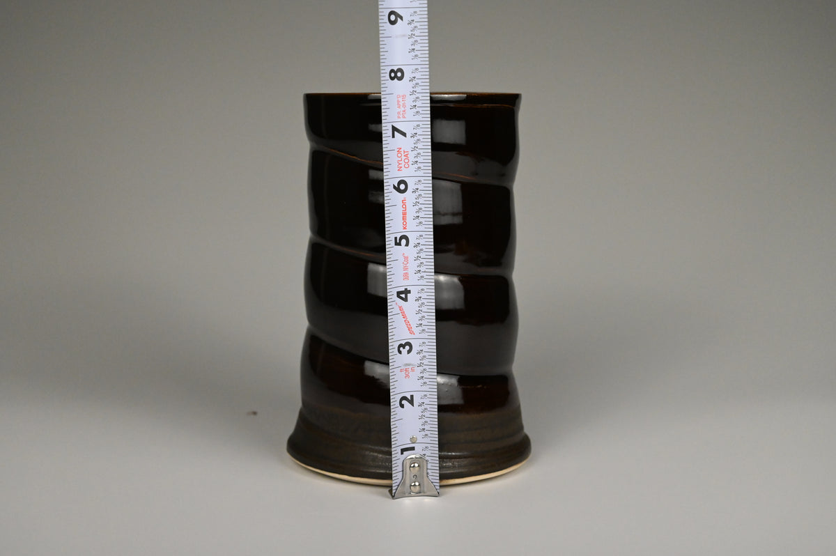 Vase / Utensil Holder - Temmoku Collection