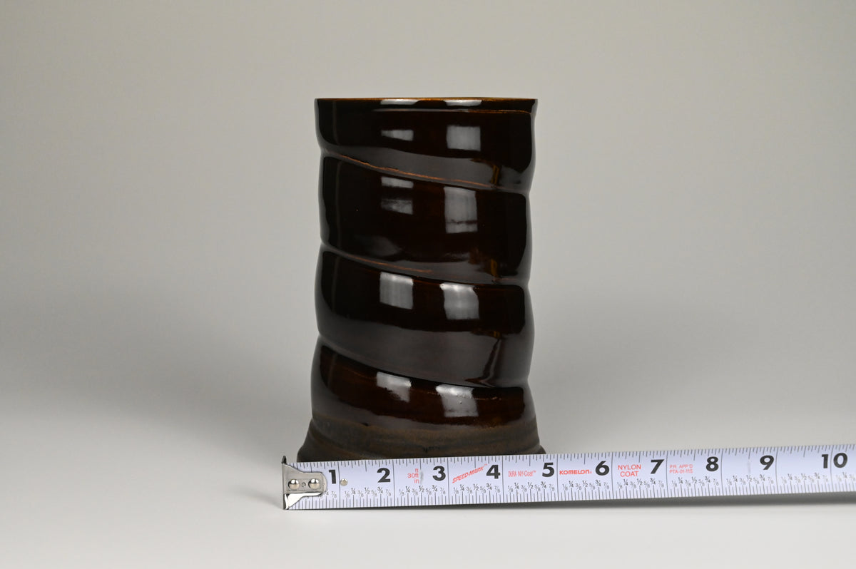 Vase / Utensil Holder - Temmoku Collection