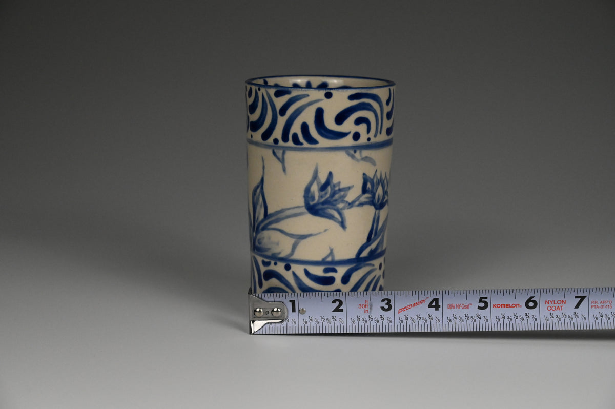 Iced Coffee Cup - Painted Cobalt Collection