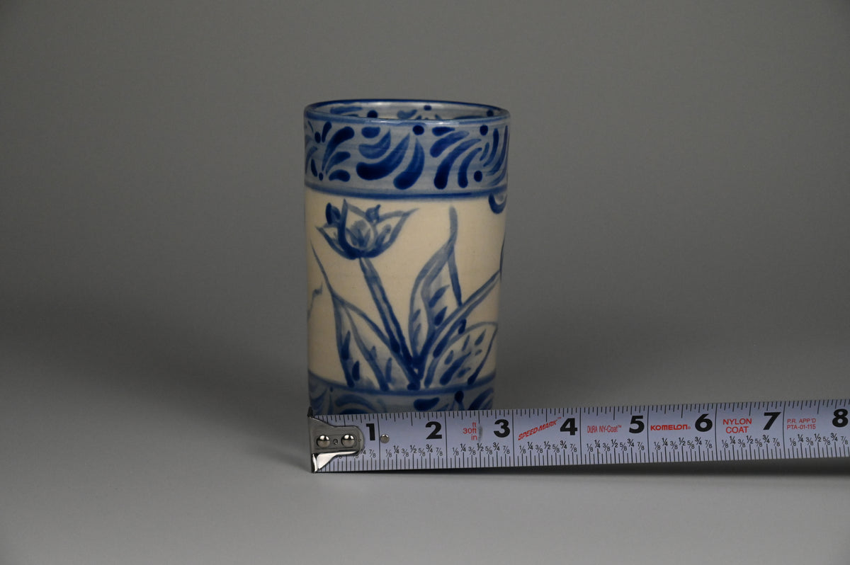 Iced Coffee Cup - Painted Cobalt Collection