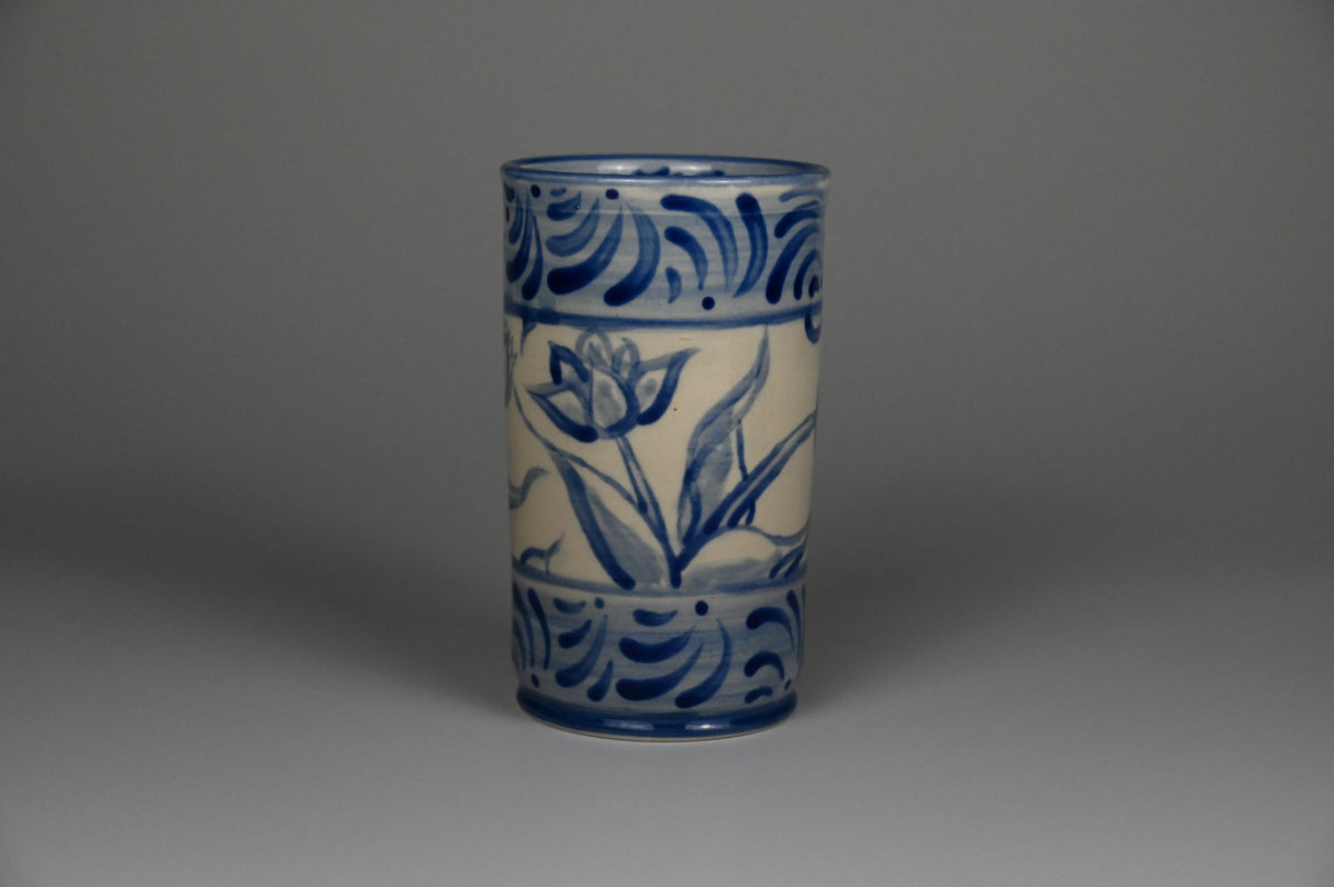 Iced Coffee Cup - Painted Cobalt Collection