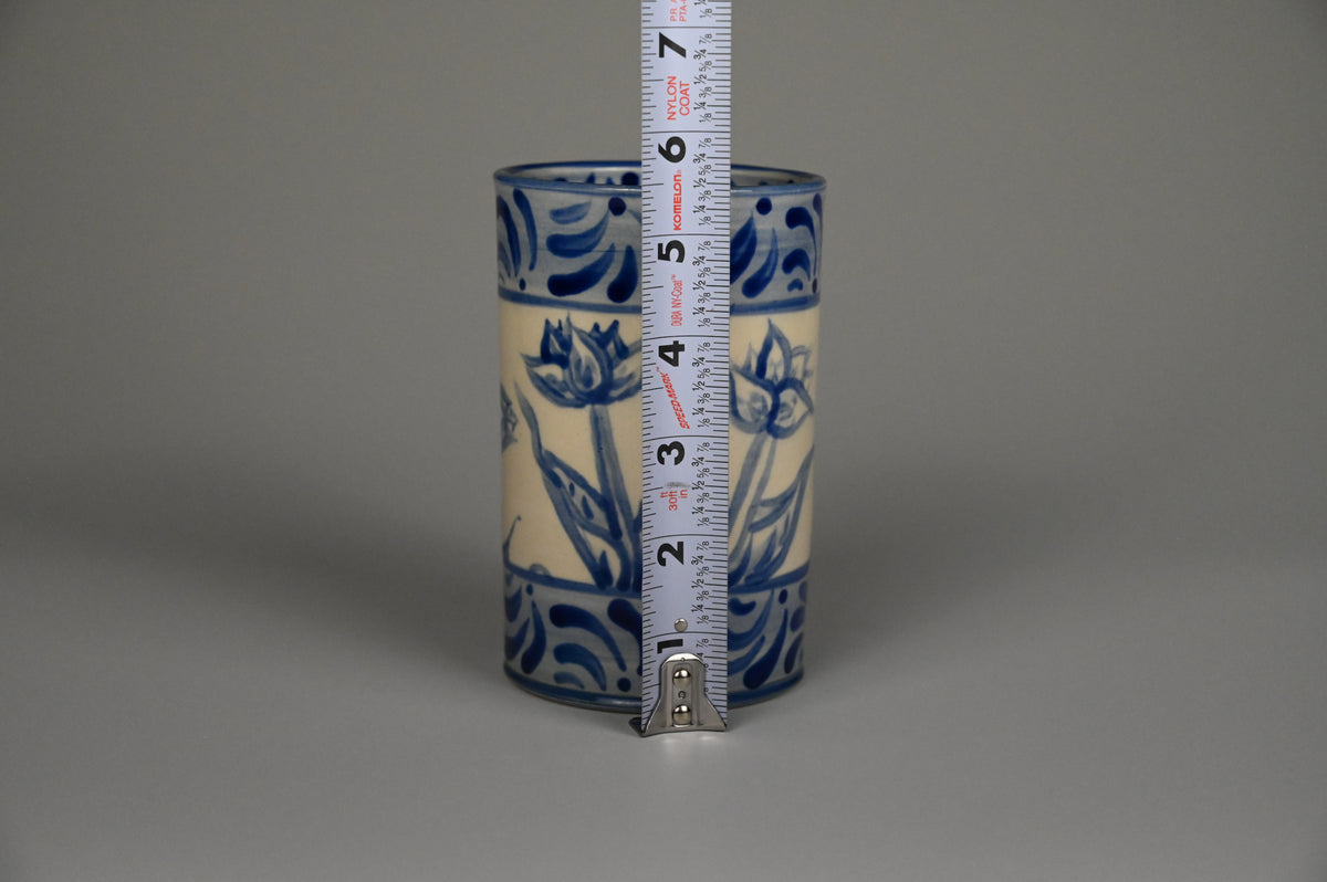 Iced Coffee Cup - Painted Cobalt Collection
