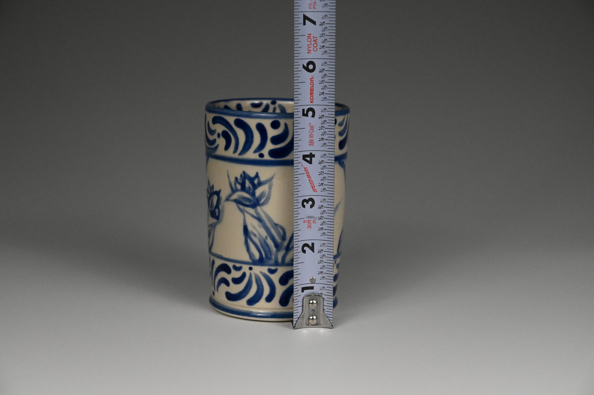 Iced Coffee Cup - Painted Cobalt Collection