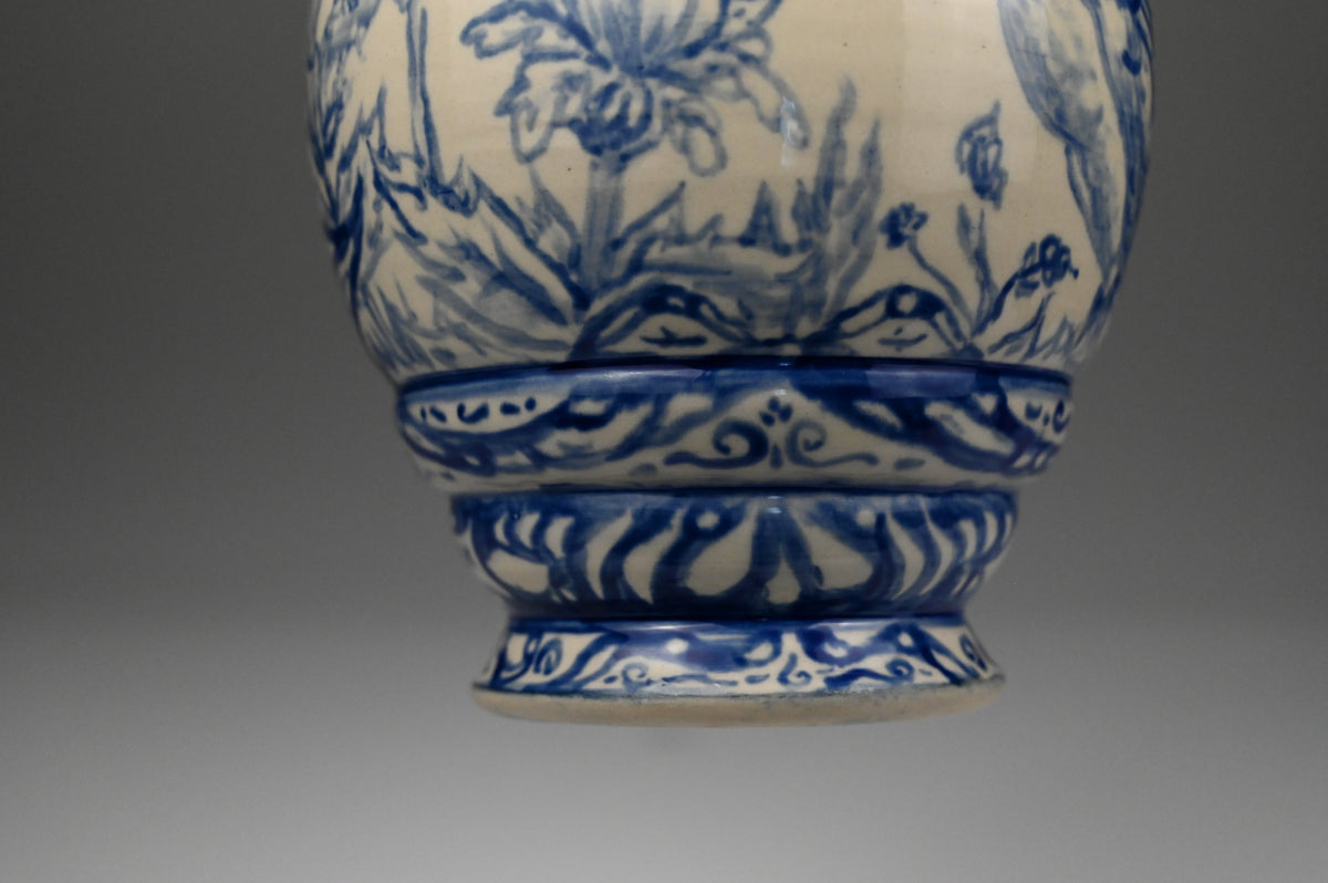 Special Edition Hummingbird Vase - Painted Cobalt Collection