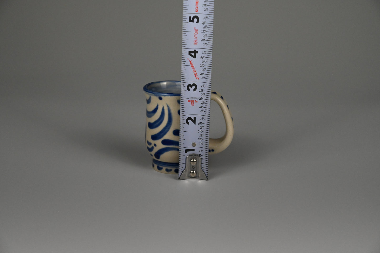 Tiny Cup / Shot Glass / Ornament - Painted Cobalt Collection